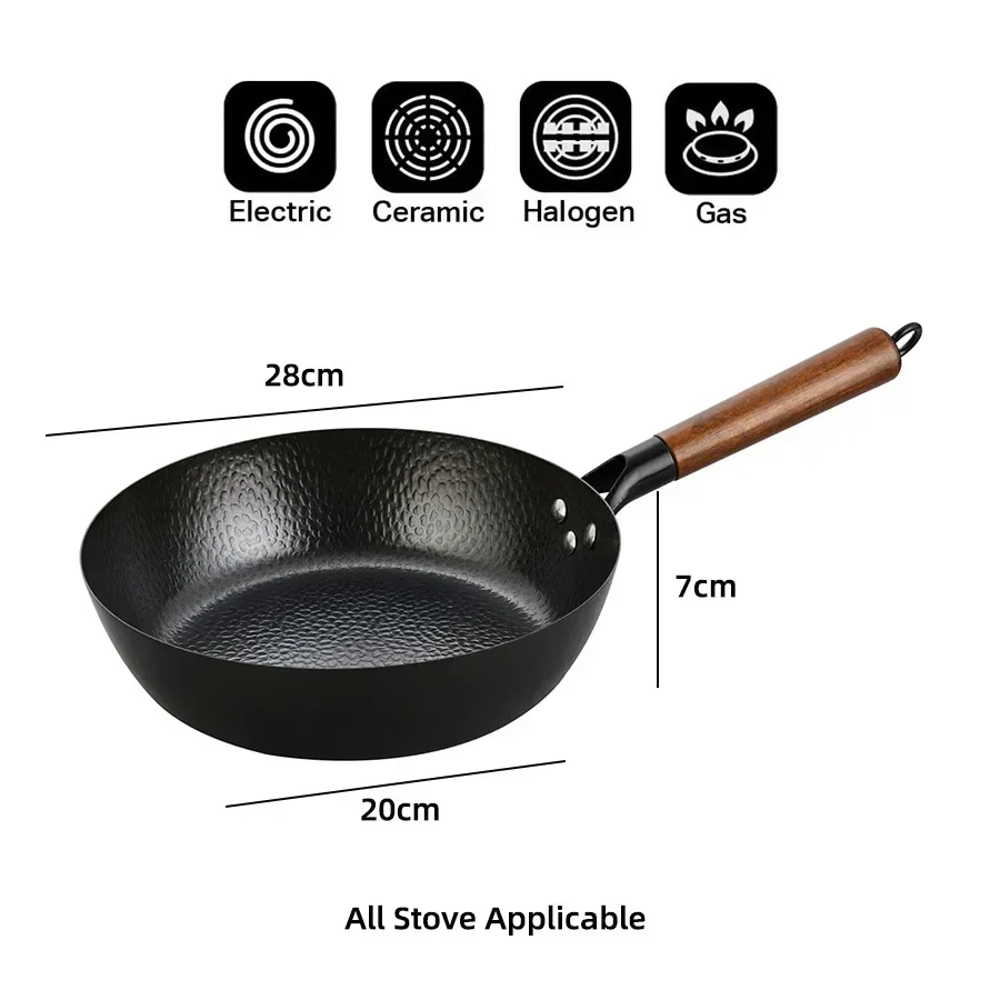28Cm Hoogwaardige Ijzeren Wokp - Cast Iron Corn recensie en prijs