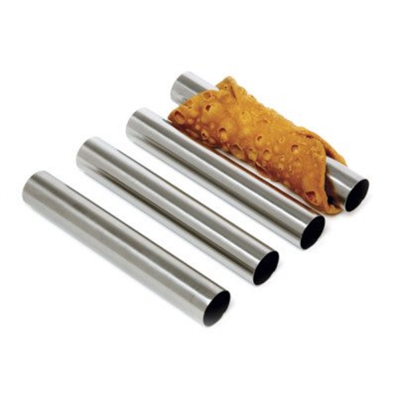 Aluminium Cannoli-vormen, 4 bu - Danish Pancake Pan recensie en prijs