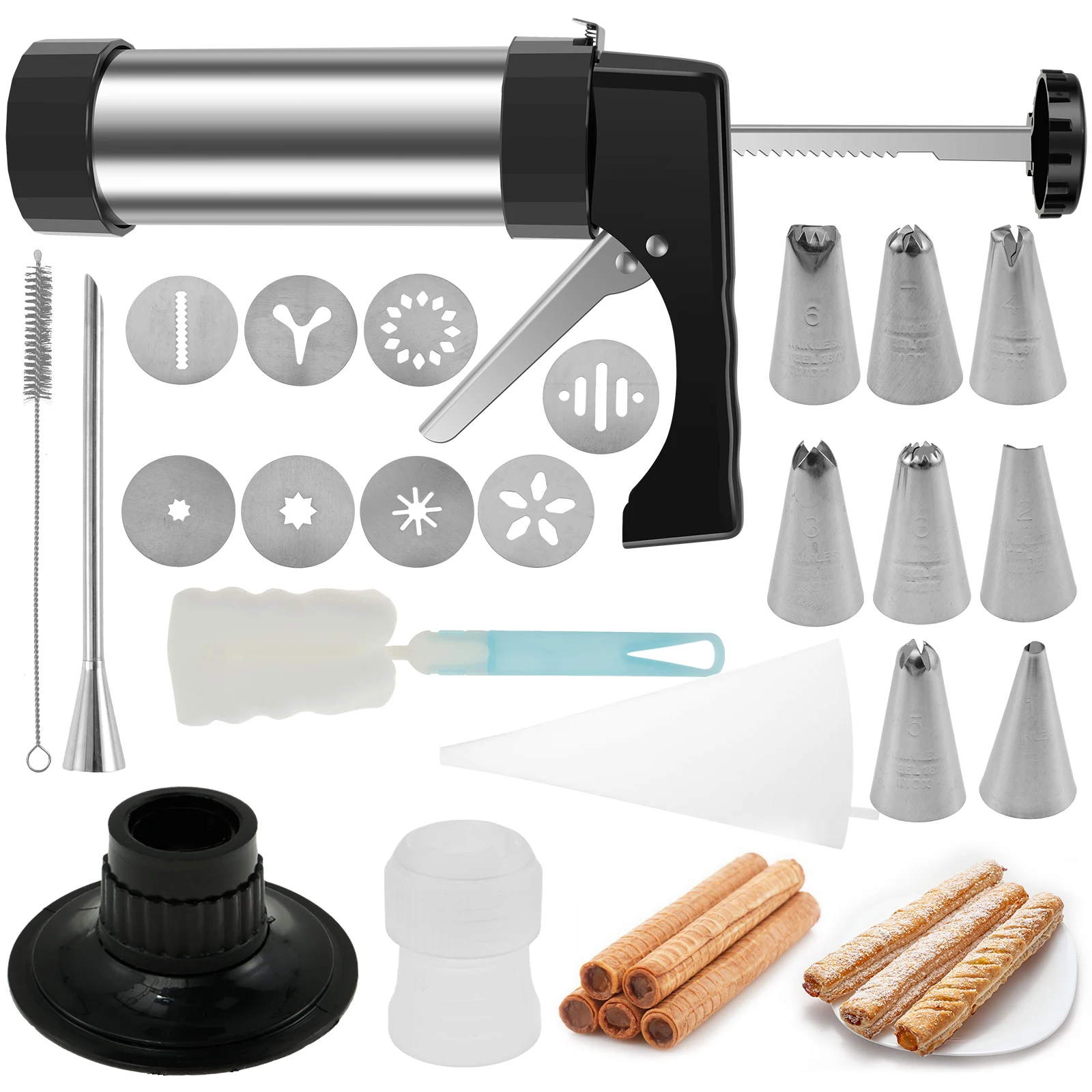 Churro Maker Machine RVS Churr - Churros Maker Gun recensie en prijs