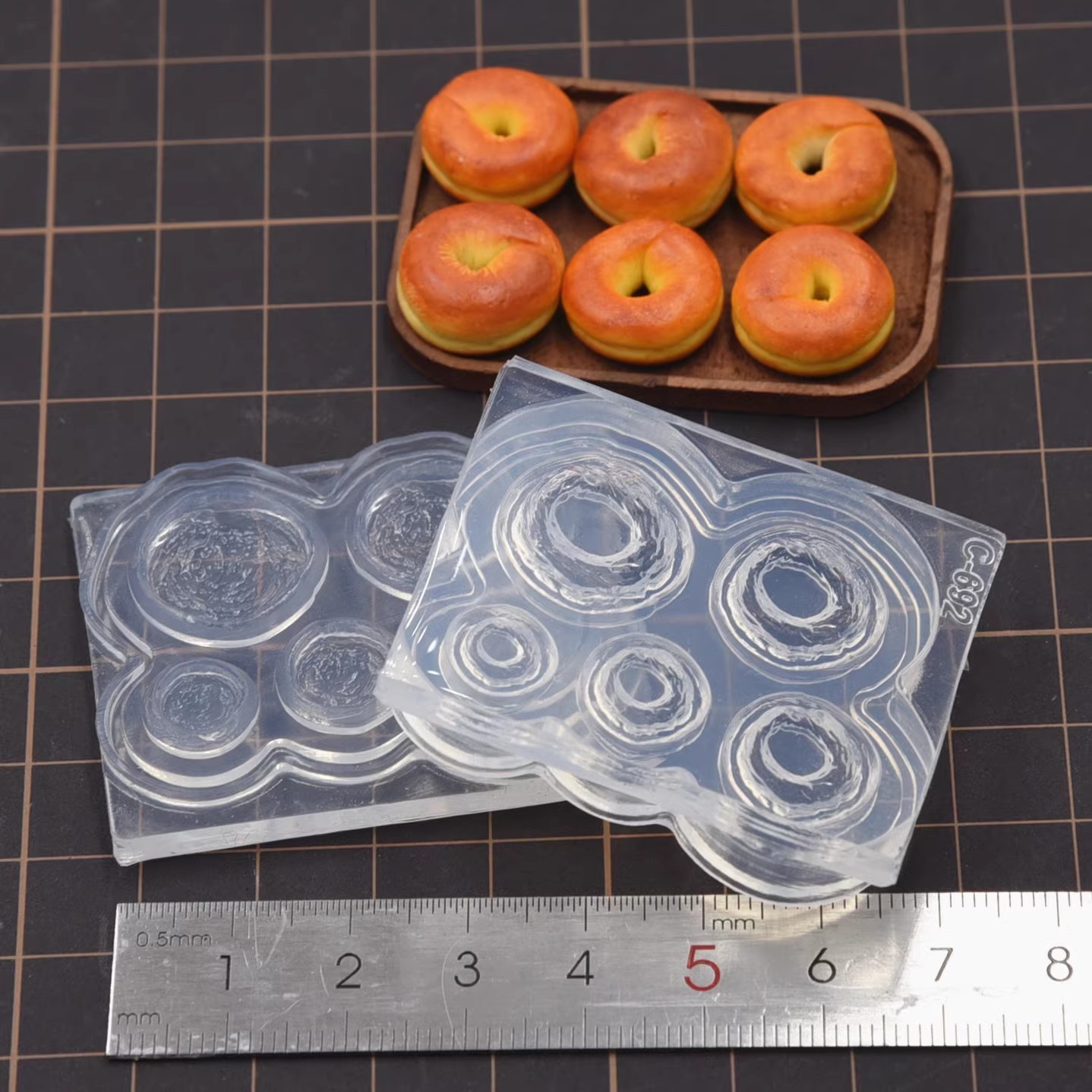 Polymeer Klei Mini 3D Bagel Br - Donut Mold Silicone recensie en prijs