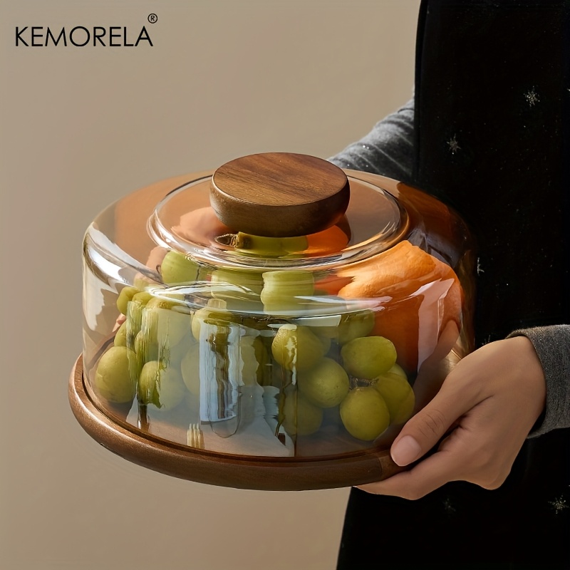 1 STKS Ronde Houten Taartstand - Dim Sum Basket recensie en prijs