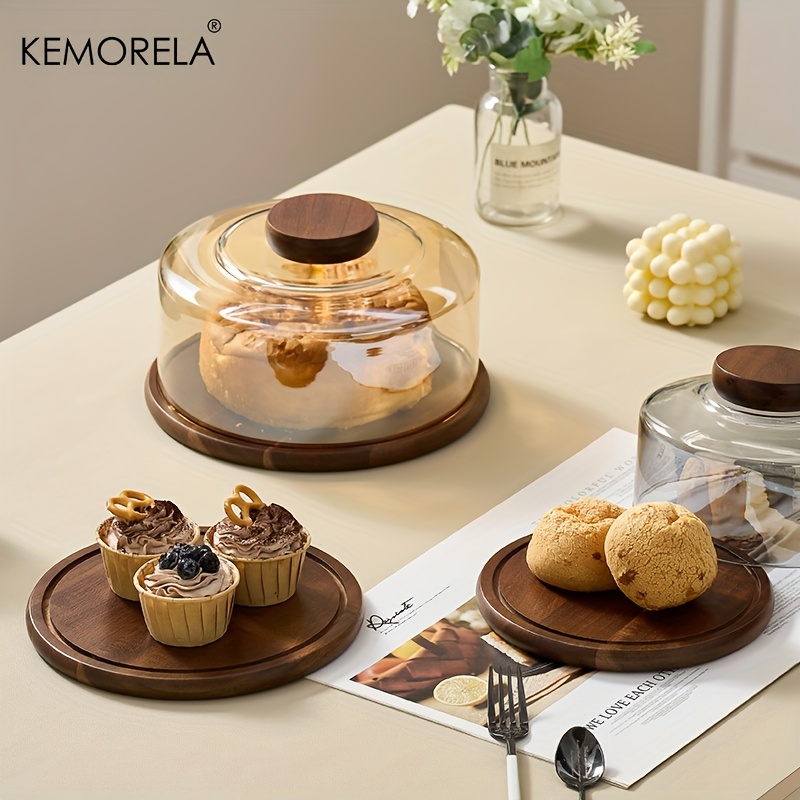 1 STKS Ronde Houten Taartstand - Dim Sum Basket recensie en prijs